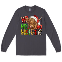 Smoke ho ho ho heifer Long Sleeve Tee - CowGirlArtShop