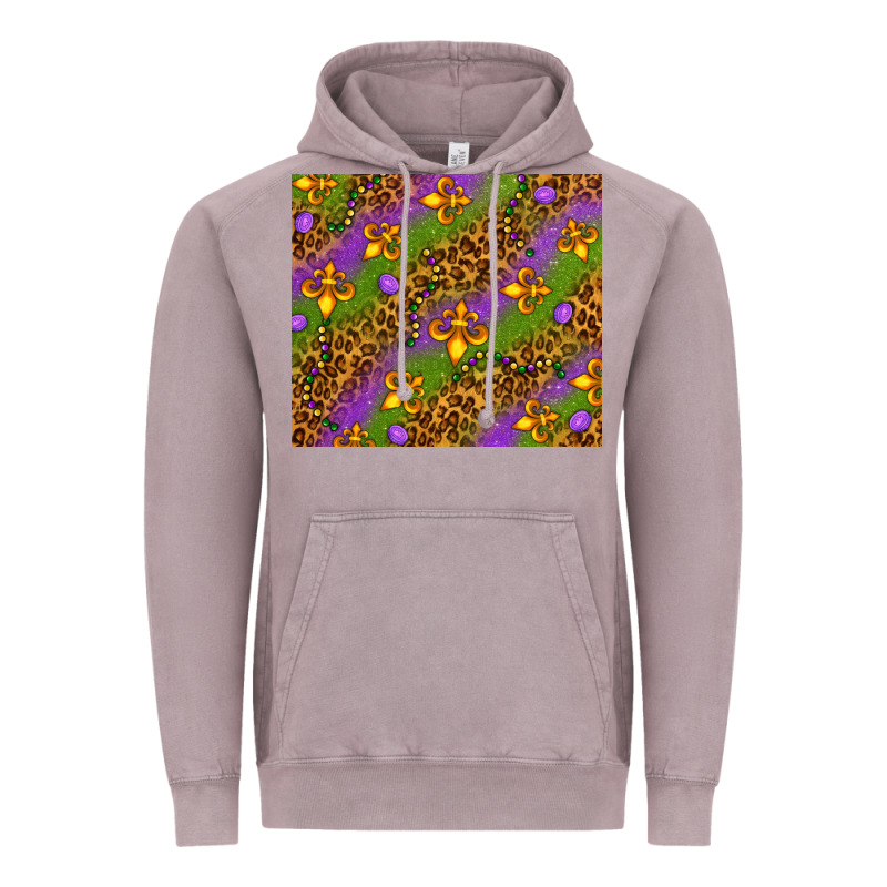 Mardi Gras Tumbler Vintage Hoodie by HowdyJamesFarm | Teevron