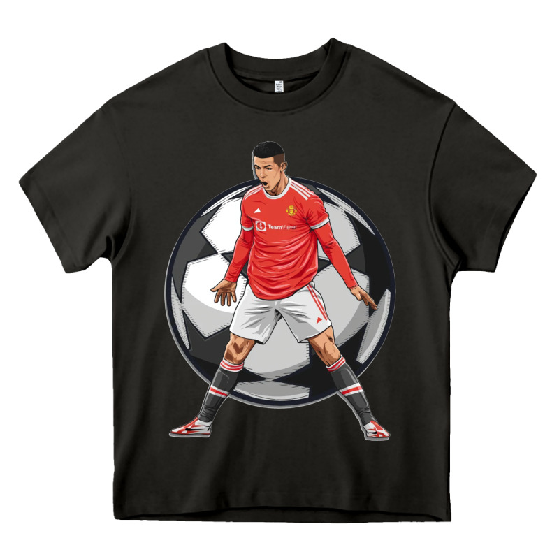 Cr7 Soccer Fan Heavy Core Tee by lanVoArt | Teevron