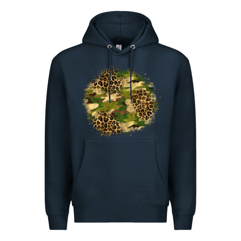 Camouflage And Leopard Patch  2 Premium Hoodie by BundleAndBundleShop | Teevron