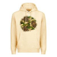 Pina Colada camouflage and leopard patch  2 Premium Hoodie - BundleAndBundleShop