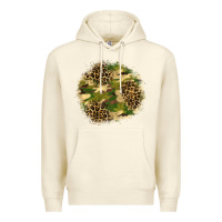 Sandshell camouflage and leopard patch  2 Premium Hoodie - BundleAndBundleShop