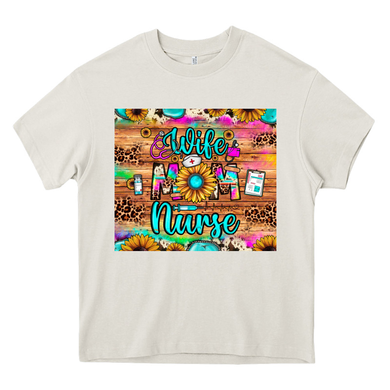 Wife Mom Nurse Heavy Core Tee by JahusDesignShop | Teevron