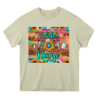 Mossy wife mom nurse Heavy Core Tee - JahusDesignShop