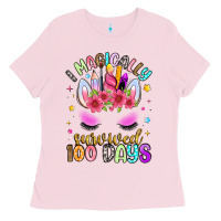 Bubblegum Pink i magically survived 100 days Ladies Tee - Artiststas