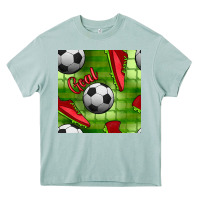 Arona soccer shoes goal seamless pattern Heavy Core Tee - BundleAndBundleShop