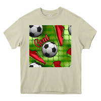 Mossy soccer shoes goal seamless pattern Heavy Core Tee - BundleAndBundleShop