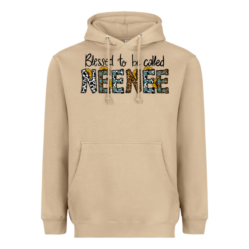 Blessed To Be Called Neenee Heavyweight Hoodie by CowhideDigitalArt | Teevron