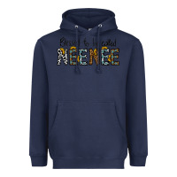 Navy blessed to be called neenee Heavyweight Hoodie - CowhideDigitalArt