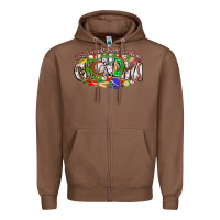 Chestnut my favorite platers call me grandma baseball Zipper Hoodie - CowhideDigitalArt