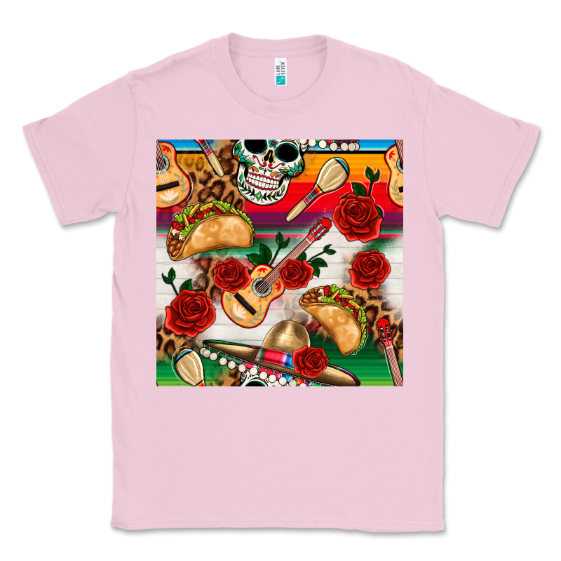 Mexican  Seamless Pattern Classic Tee by texasbilliewilder | Teevron