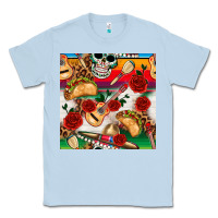 Dusty Blue mexican  seamless pattern Classic Tee - texasbilliewilder