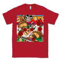 Red mexican  seamless pattern Classic Tee - texasbilliewilder