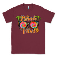 Burgundy beach vibes Classic Tee - RacoonDesign
