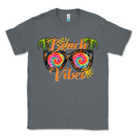 Charcoal Heather beach vibes Classic Tee - RacoonDesign