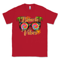 Red beach vibes Classic Tee - RacoonDesign