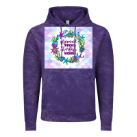 Cloud Purple mermaid kisses starfish wishes Vintage Hoodie - TumblerDesignByShophia