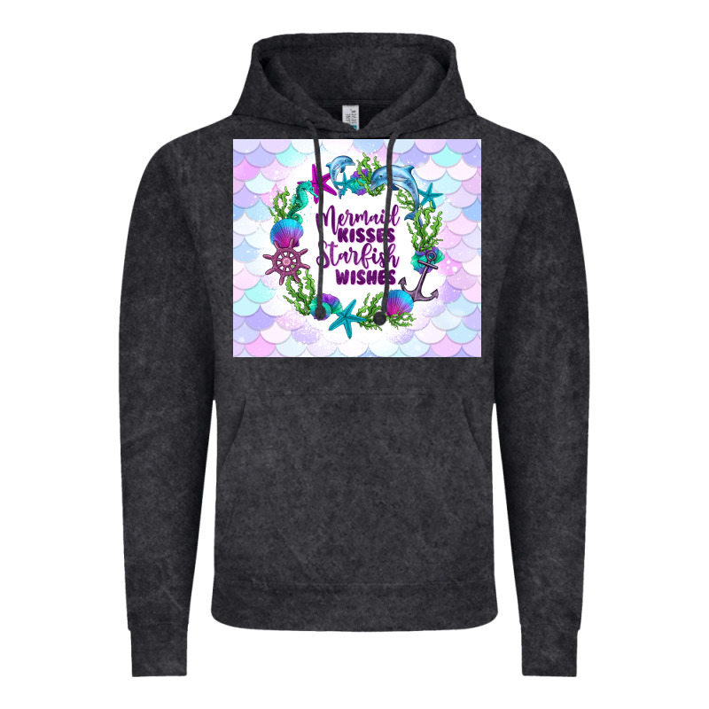 Mermaid Kisses Starfish Wishes Vintage Hoodie by TumblerDesignByShophia | Teevron