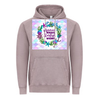 Vintage Zinc mermaid kisses starfish wishes Vintage Hoodie - TumblerDesignByShophia
