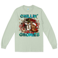 Matcha chillin with my gnomies Long Sleeve Tee - CowGirlArtShop