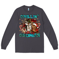 Smoke chillin with my gnomies Long Sleeve Tee - CowGirlArtShop
