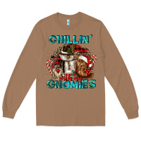 Toasted Coconut chillin with my gnomies Long Sleeve Tee - CowGirlArtShop