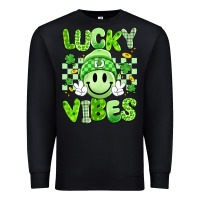 Black lucky vibes Premium Sweatshirt - Artiststas