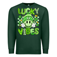 Sports Green lucky vibes Premium Sweatshirt - Artiststas