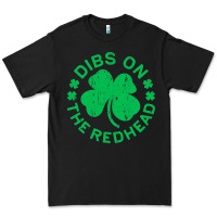 Black dibs on the redhead  st patricks day Premium Tee - lanVoArt
