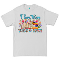 Dove Grey i love them thick and spicy Premium Tee - Artiststas