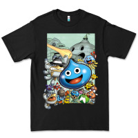 Black dragon quest slime print Premium Tee - lanVoArt