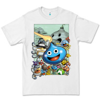 Dragon Quest Slime Print Premium Tee | Teevron