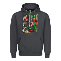 Smoke Mini Elf Zipper Hoodie - CowhideDigitalArt