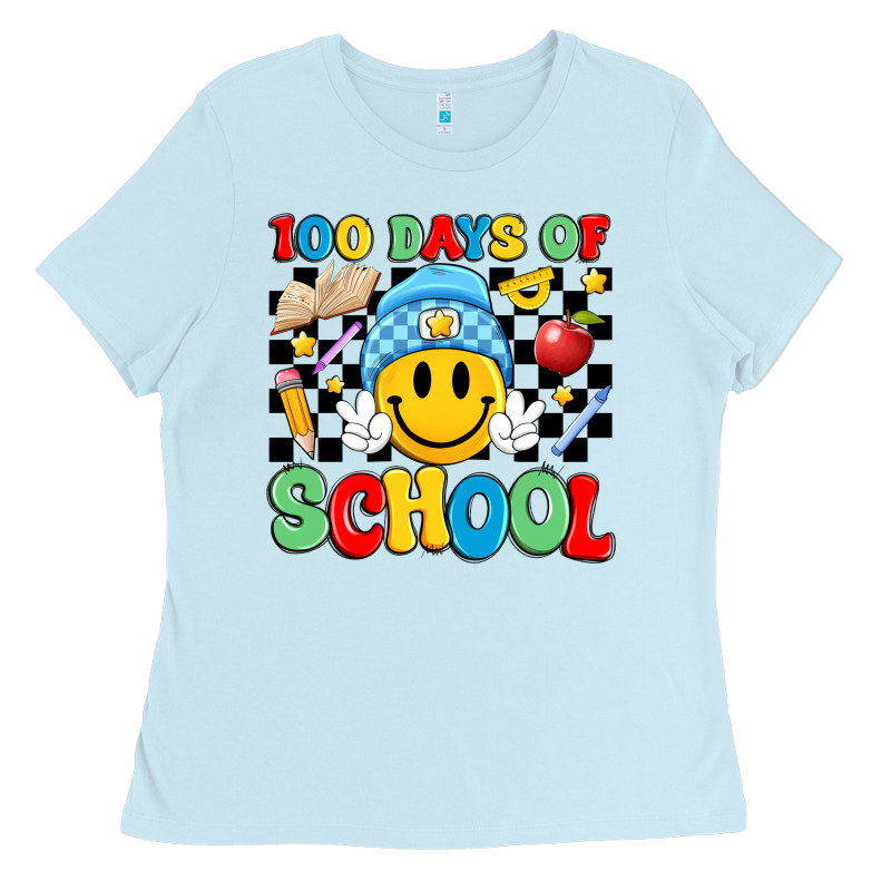 100 Days Of School Ladies Tee by Artiststas | Teevron
