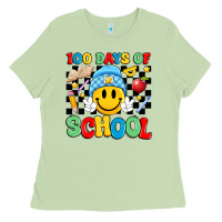 Matcha 100 days of school Ladies Tee - Artiststas