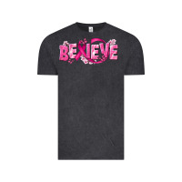 Vintage Black Cancer Believe Vintage Tee - NancyCooperArtShop