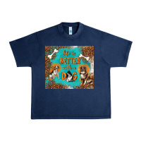 Navy life is better with a dog Urban Heavy Tee - TumblerDesignByShophia