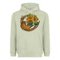 Matcha western hat with sunflowers and rope Heavyweight Hoodie - Artiststas