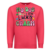 Cardinal my dog is my lucky charm Premium Sweatshirt - Artiststas