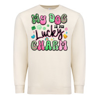 Sandshell my dog is my lucky charm Premium Sweatshirt - Artiststas