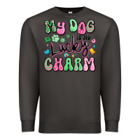 Smoke my dog is my lucky charm Premium Sweatshirt - Artiststas