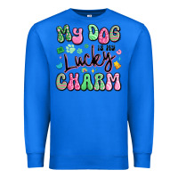 True Royal my dog is my lucky charm Premium Sweatshirt - Artiststas