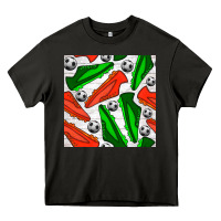Asphalt soccer shoes seamless pattern Heavy Core Tee - BundleAndBundleShop