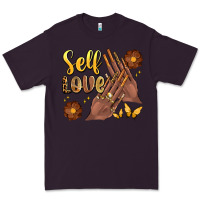 Plum black woman self love nails Premium Tee - Artiststas
