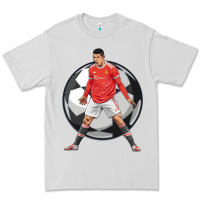 Dove Grey cr7 soccer fan Premium Tee - lanVoArt
