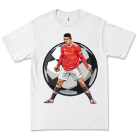 White cr7 soccer fan Premium Tee - lanVoArt