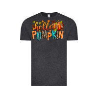 Vintage Black Hello pumpkin Vintage Tee - RanaPortraitStore