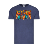 Vintage Denim Hello pumpkin Vintage Tee - RanaPortraitStore