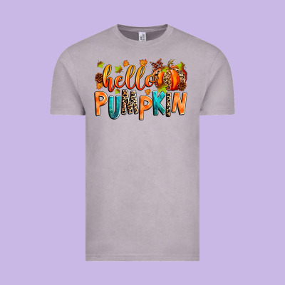Hello Pumpkin Vintage Tee Designed By Ranaportraitstore