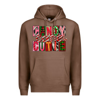 Chestnut Candy Cane Cutie Premium Hoodie - FaDigitalArtStudio